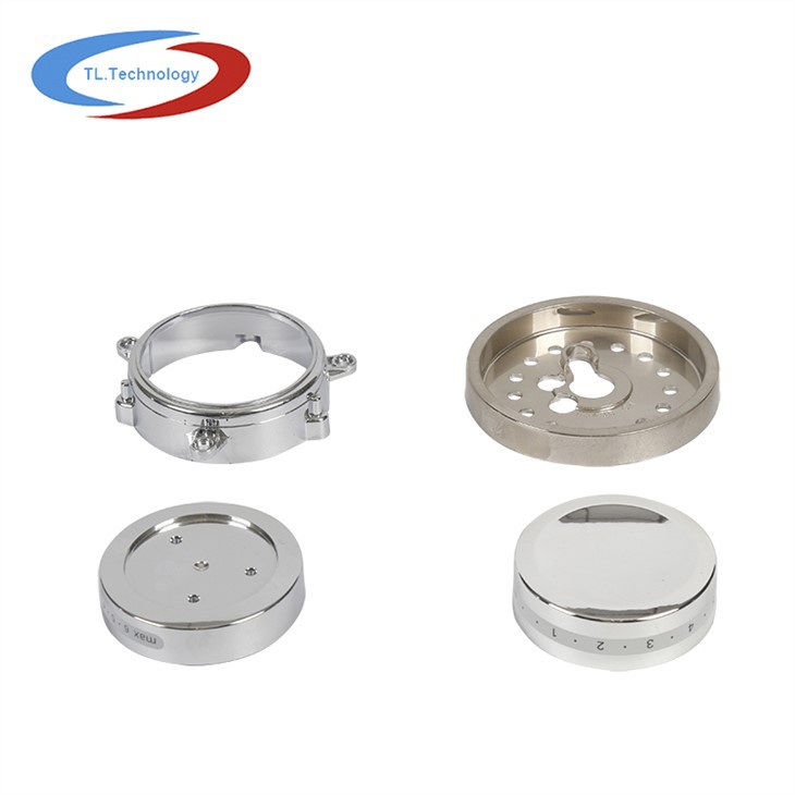 Electroplated Plastic Knobs Bright Chrome